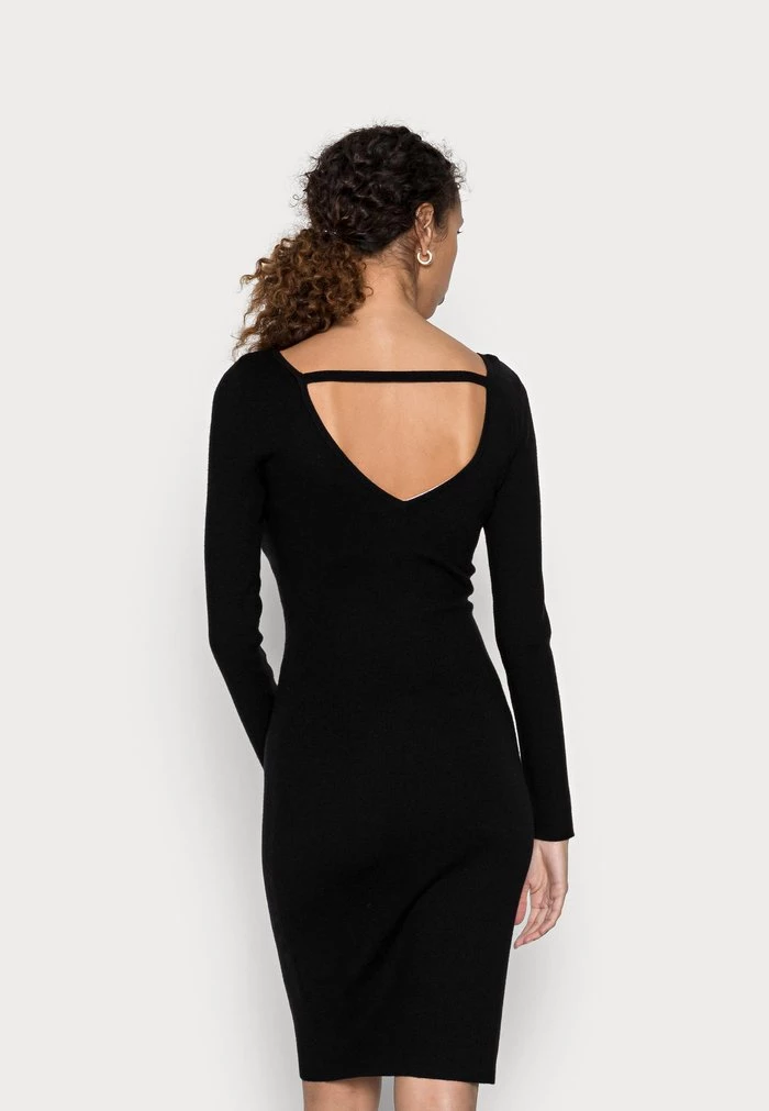 Coupon ⌛ Anna Field STRAP OPEN BACK MINI DRESS 💯 - Jumper DRESS - Black ✔️ 1 Coupon ⌛ Anna Field STRAP OPEN BACK MINI DRESS 💯 - Jumper DRESS - Black ✔️