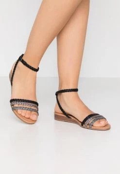 New โจ Anna Field Sandals - Black/silver ๐