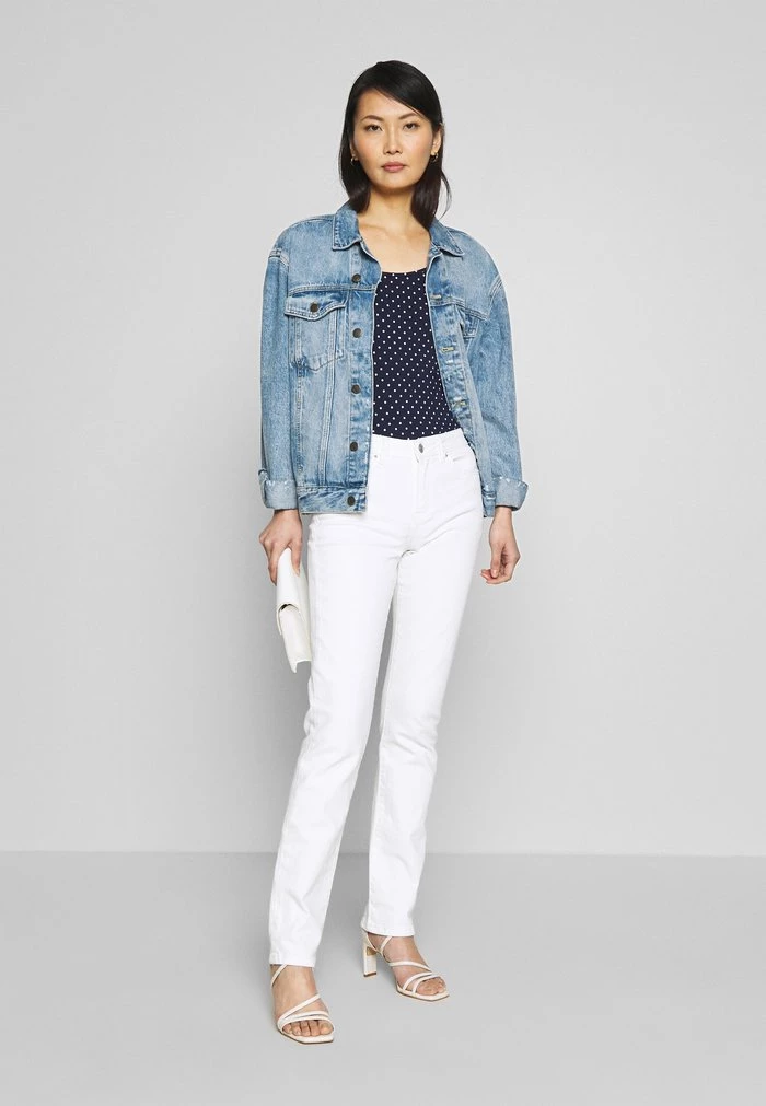 Outlet π€© Anna Field 2ER PACK - Print T-shirt - Navy/white π 2 Outlet π€© Anna Field 2ER PACK - Print T-shirt - Navy/white π - Image 2