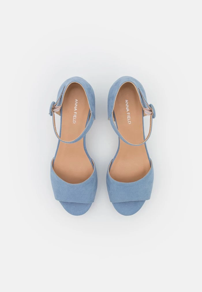 Cheapest 👏 Anna Field Platform Sandals - Light Blue 🔥 6 Cheapest 👏 Anna Field Platform Sandals - Light Blue 🔥 - Image 6