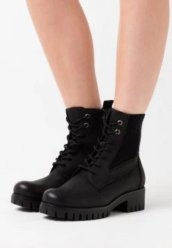 Best Pirce 👏 Anna Field WINTER BOOTIES - Platform Ankle Boots - Black 🎁