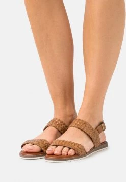 New ๐ฏ Anna Field LEATHER - Sandals - Cognac ๐คฉ