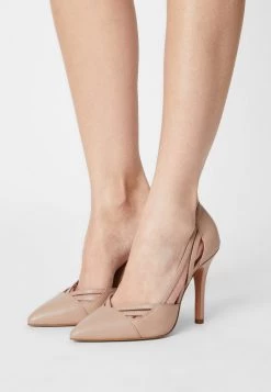 Discount 🤩 Anna Field LEATHER - High 🎉 Heels - Beige ✨