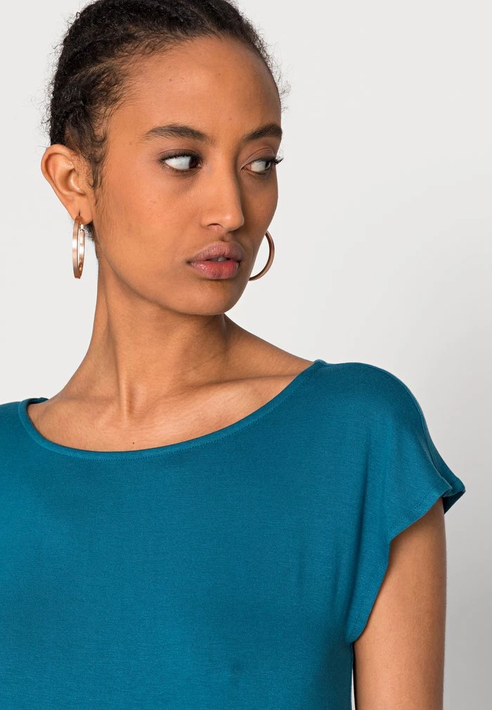 Discount π― Anna Field Basic T-shirt - Blue β 5 Discount π― Anna Field Basic T-shirt - Blue β - Image 5