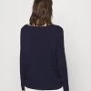 Best deal ⌛ Anna Field RELAXED BOAT NECK - Jumper - Dark Blue 🥰 -My Luxe Wardrobe Sales Store 290baef2a5434ff998d241844215a4ba