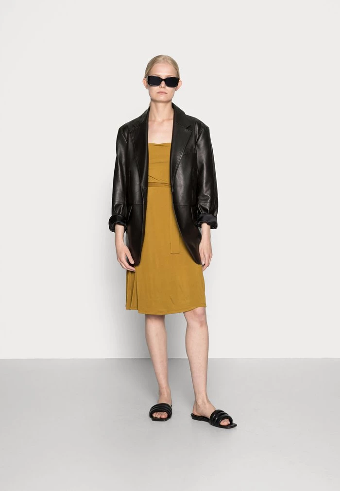 Best deal โ๏ธ Anna Field WIDE STRAP BASIC MIDI DRESS - Day DRESS ๐ - Brown โจ 2 Best deal โ๏ธ Anna Field WIDE STRAP BASIC MIDI DRESS - Day DRESS ๐ - Brown โจ - Image 2