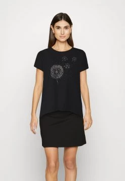 Best Sale ⭐ Anna Field Print T-shirt - Black ✨