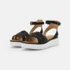 Brand new ❤️ Anna Field COMFORT LEATHER - Platform Sandals - Black ⌛ -My Luxe Wardrobe Sales Store 2ab7bb4291394e88a2ae66e0560387b5