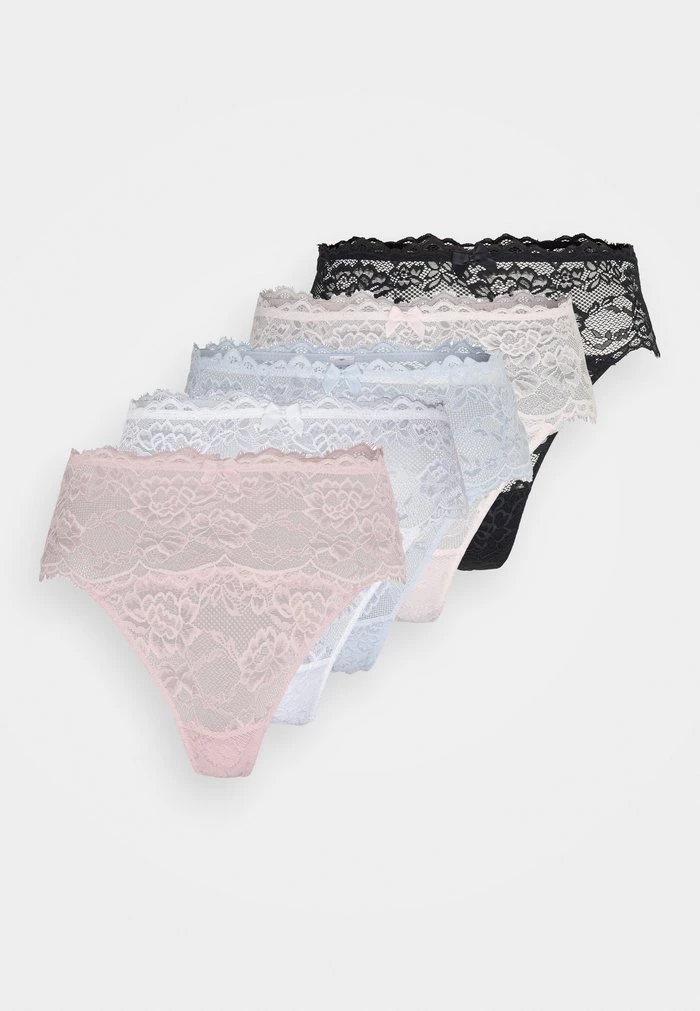 Flash Sale π Anna Field 5PP HIGH RISE LACE THONG - Thong - Black/white/pink π 6 Flash Sale π Anna Field 5PP HIGH RISE LACE THONG - Thong - Black/white/pink π - Image 6