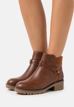Coupon ⌛ Anna Field Classic Ankle Boots - Cognac 🥰