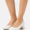 Best reviews of 🥰 Anna Field LEATHER COMFORT - Classic Heels - White 👍