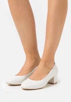 Best reviews of 🥰 Anna Field LEATHER COMFORT - Classic Heels - White 👍