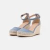 New ⌛ Anna Field Platform Heels - Light Blue 😀 -My Luxe Wardrobe Sales Store 2cdf86f2f10e4414a8d327cbf44d7660