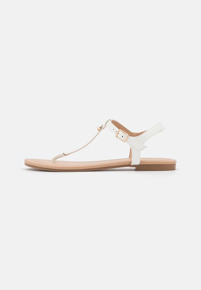 Promo 🥰 Anna Field T-bar Sandals - White ✔️ 2 Promo 🥰 Anna Field T-bar Sandals - White ✔️ - Image 2