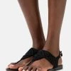 Coupon 🛒 Anna Field T-bar Sandals - Black 🔔