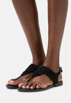 Coupon 🛒 Anna Field T-bar Sandals - Black 🔔