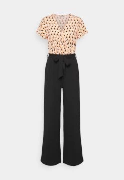 Best Sale 🧨 Anna Field Jumpsuit - Black/multi Coloured/orange ⭐