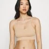 Top 10 🤩 Anna Field SEAMLESS CROP 2 PACK - Bustier - Tan 🌟 -My Luxe Wardrobe Sales Store 31646ec05f5145609a0264bb09e77404