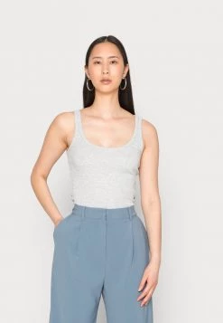 Discount ⭐ Anna Field Top - Mottled Grey 🌟