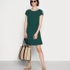 Outlet 💯 Anna Field WOVEN FIT AND FLARE DETAIL DRESS - Day DRESS - Dark Green ❤️ -My Luxe Wardrobe Sales Store 32bf843aa9a848aeac902e41575b3b47