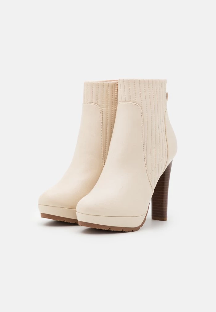 Best Sale π Anna Field Platform Ankle Boots - Offwhite π 3 Best Sale π Anna Field Platform Ankle Boots - Offwhite π - Image 3