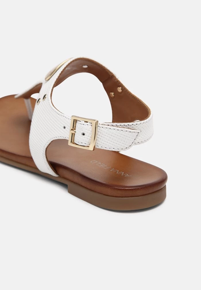 Brand new ❤️ Anna Field T-bar Sandals - White ⌛ 6 Brand new ❤️ Anna Field T-bar Sandals - White ⌛ - Image 6
