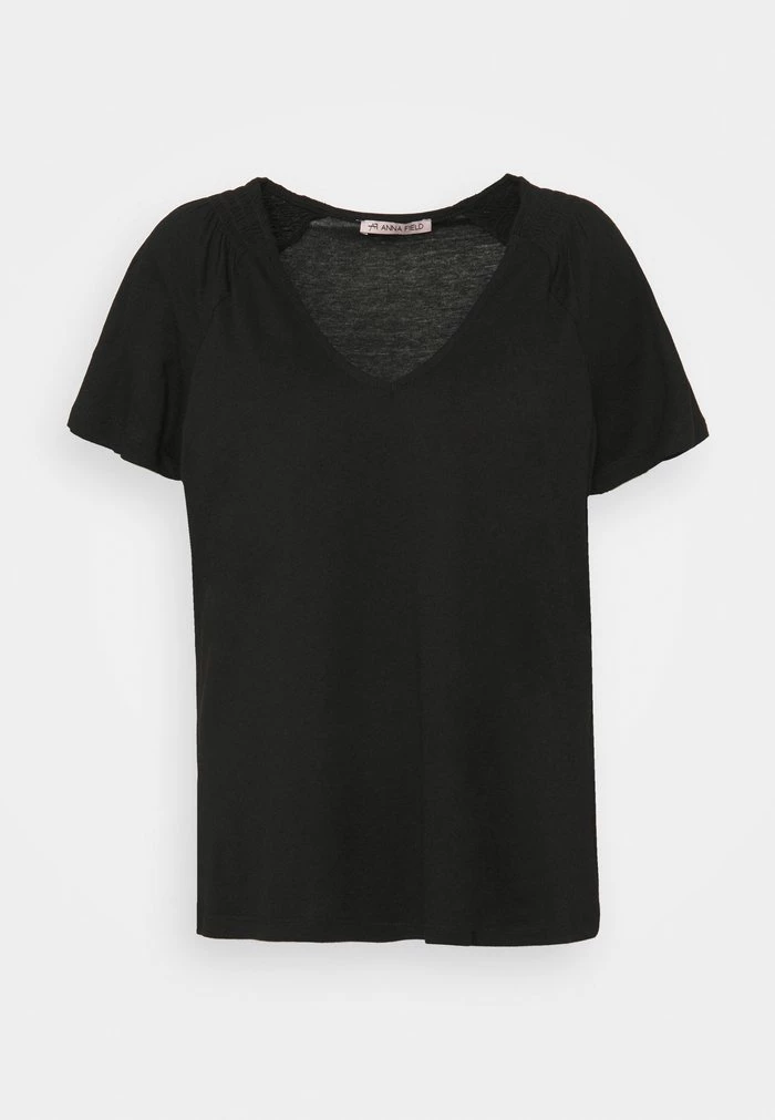Best Pirce π Anna Field Basic T-shirt - Black π 1 Best Pirce π Anna Field Basic T-shirt - Black π