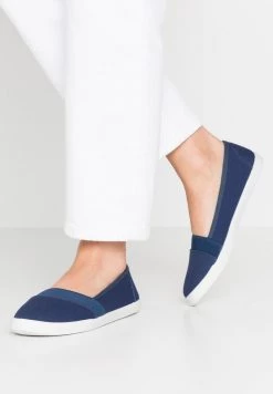 Promo ⌛ Anna Field Slip-ons - Dark Blue ❤️