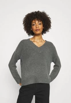 Outlet ✔️ Anna Field Jumper - Mottled Dark Grey 🛒
