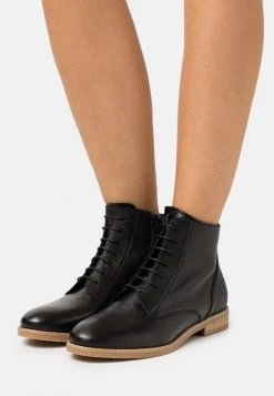 Budget 😉 Anna Field LEATHER - Ankle Boots - Black 🤩