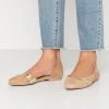 Best Sale 🎉 Anna Field LEATHER - Ballet Pumps - Beige 🥰