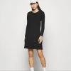 Best deal ⭐ Anna Field JERSEY EASY LOOSE LONGSLEEVE DRESS - Jumper DRESS - Black 🛒 -My Luxe Wardrobe Sales Store 36bb90bcc9f44c9f9738f68a9b97987c