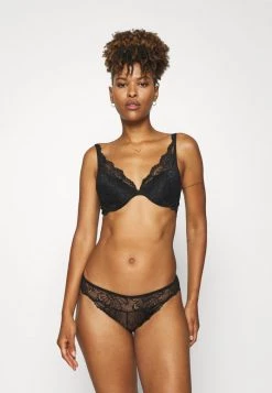 Best deal ✨ Anna Field 2PP SANDY LACE HIGH APEX BRA - Triangle Bra - Tan ⭐