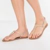 Deals 🛒 Anna Field T-bar Sandals - Rose-gold ⭐