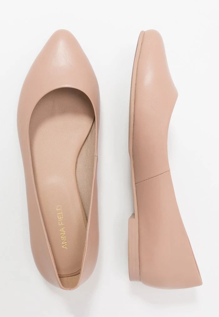 Cheap ✔️ Anna Field LEATHER - Ballet Pumps - Beige 💯 4 Cheap ✔️ Anna Field LEATHER - Ballet Pumps - Beige 💯 - Image 4