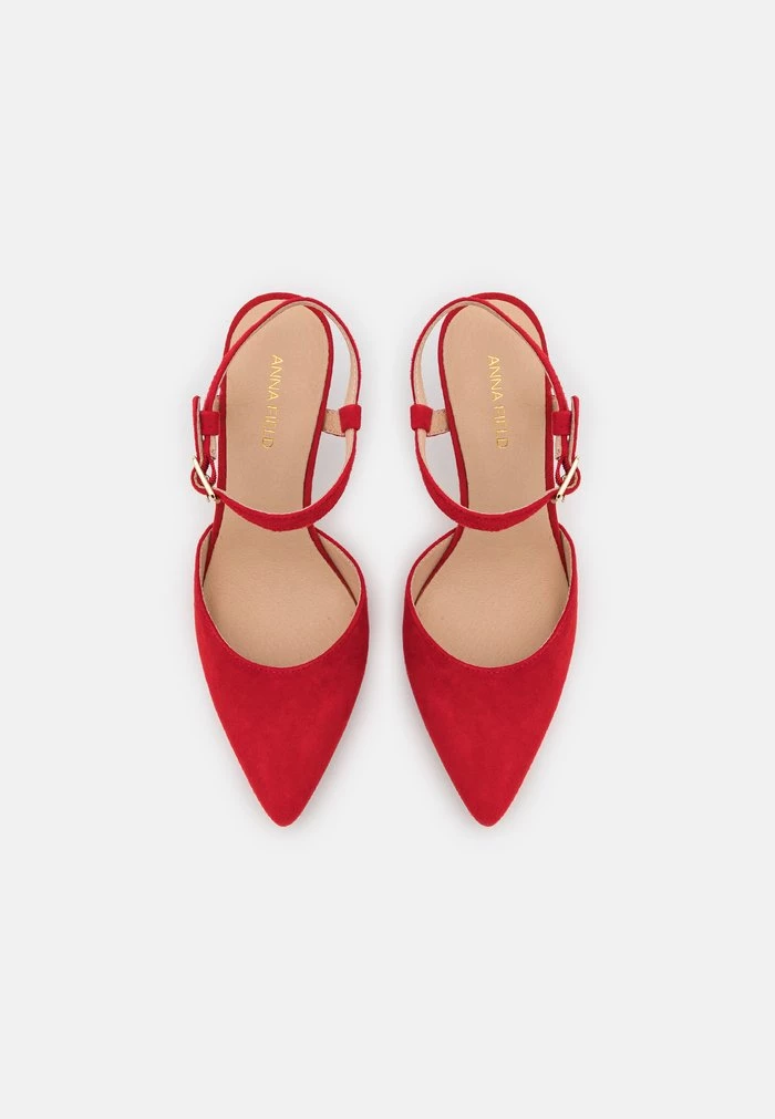 Discount 😍 Anna Field LEATHER - Classic Heels - Red 🤩 6 Discount 😍 Anna Field LEATHER - Classic Heels - Red 🤩 - Image 6