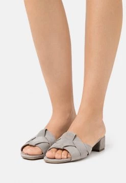 Promo 😉 Anna Field LEATHER - Mules - Grey 🌟