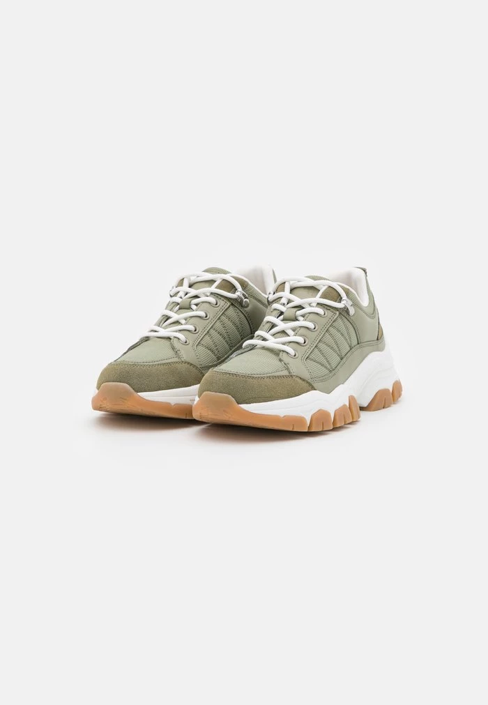 Budget ✔️ Anna Field LEATHER - Trainers - Light Green ✨ 3 Budget ✔️ Anna Field LEATHER - Trainers - Light Green ✨ - Image 3