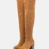 New ❤️ Anna Field Over-the-knee Boots - Cognac 😍 -My Luxe Wardrobe Sales Store 3a8a1b4715fd46edacebff53fe8a9cec