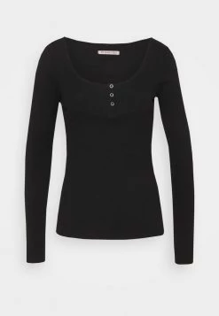 Coupon 🛒 Anna Field Long Sleeved Top - Black 😍