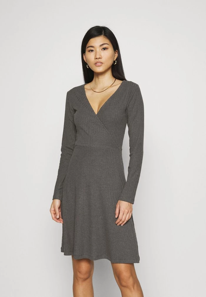 New π₯ Anna Field Jumper Dress - Mottled Dark Grey π₯ 1 New π₯ Anna Field Jumper Dress - Mottled Dark Grey π₯