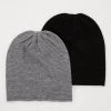 Cheapest 🥰 Anna Field 2 PACK - Beanie - Grey/black ⌛ -My Luxe Wardrobe Sales Store 3bd566485a6146c6867ad986579bbf2d