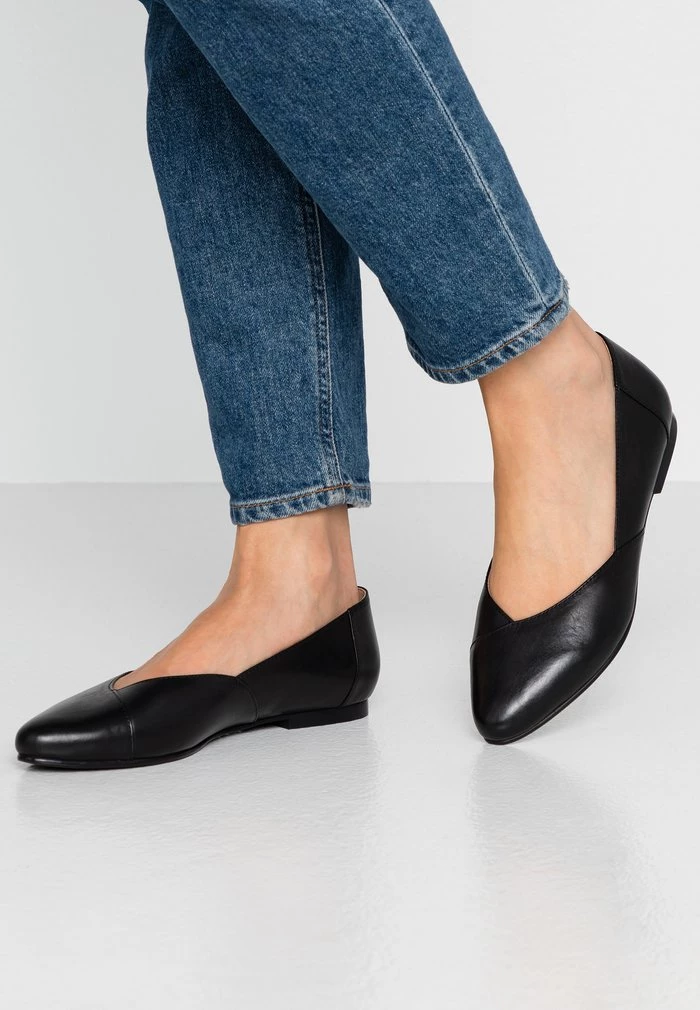 Coupon ❤️ Anna Field LEATHER BALLERINAS - Ballet Pumps - Black 👍 1 Coupon ❤️ Anna Field LEATHER BALLERINAS - Ballet Pumps - Black 👍