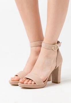 Hot Sale ✔️ Anna Field LEATHER - High Heeled Sandals - Beige 🎁