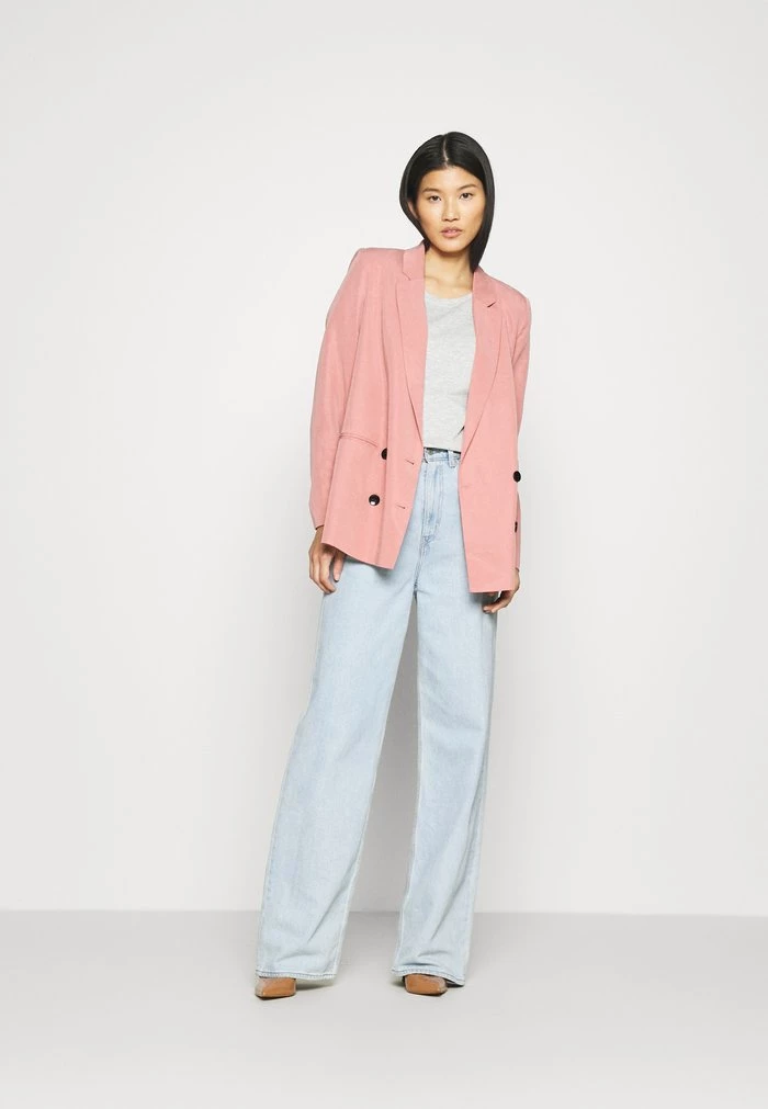 Wholesale π Anna Field Basic T-shirt - Mottled Grey π 2 Wholesale π Anna Field Basic T-shirt - Mottled Grey π - Image 2