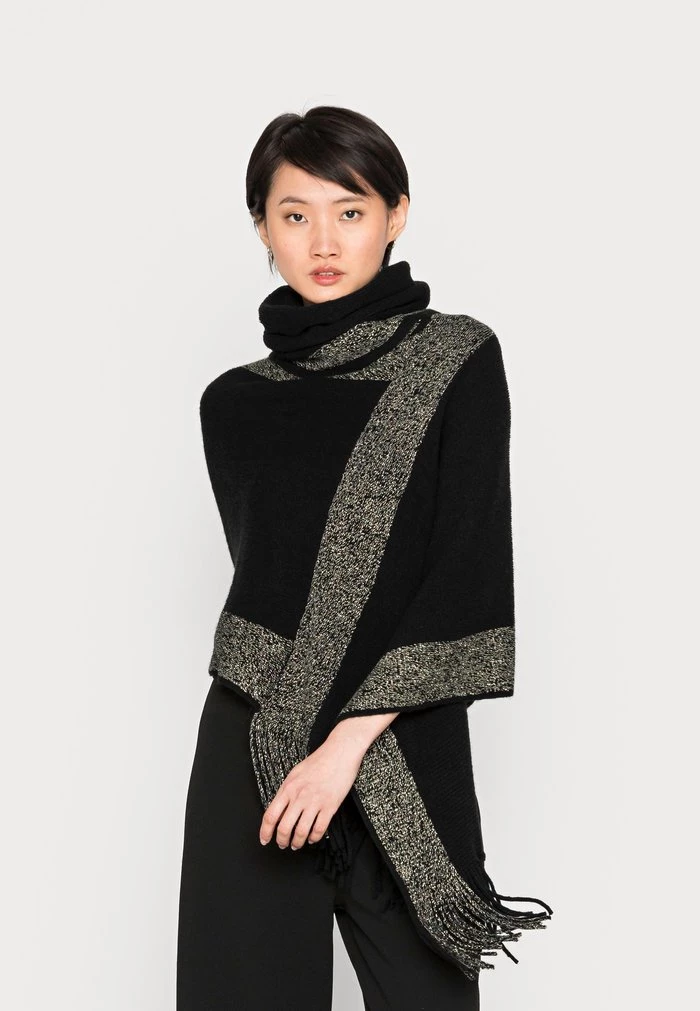 Best deal 🥰 Anna Field Cape - Black / Gold ⭐ 1 Best deal 🥰 Anna Field Cape - Black / Gold ⭐