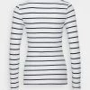 Promo ❤️ Anna Field 2 PACK - Long Sleeved Top - White/navy 🛒 -My Luxe Wardrobe Sales Store 3fd466ff52e5488bb9944f6568849f3b