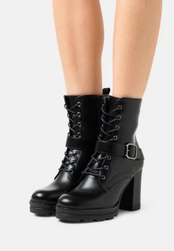 Buy π Anna Field High Heeled Ankle Boots - Black π₯