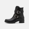 Coupon ✔️ Anna Field LEATHER - Platform Ankle Boots - Black 🧨 -My Luxe Wardrobe Sales Store 416f4a15079a4eff94322ad44567f439