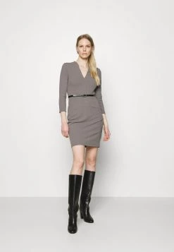 Best Pirce 🔥 Anna Field Shift Dress - Mottled Dark Grey 🛒